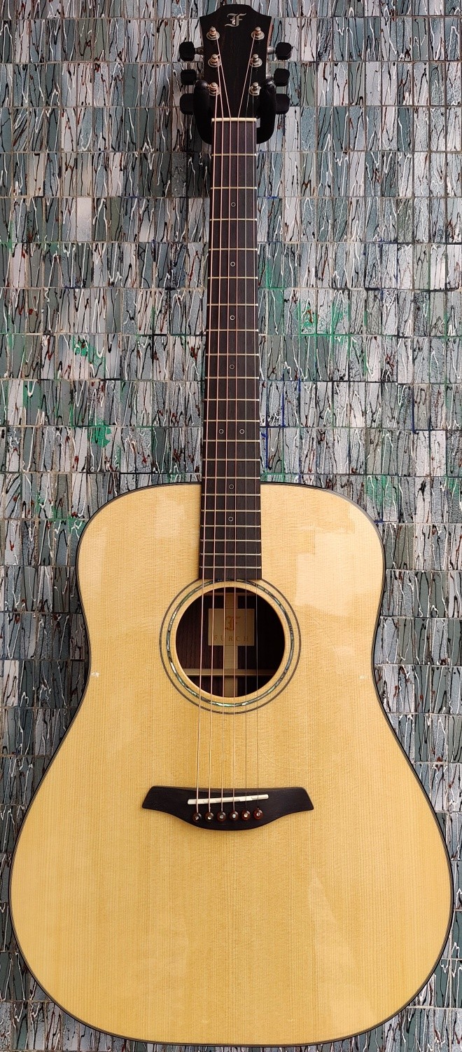 Furch Yellow D-SR Dreadnought Acoustic, Sitka Spruce/Indian Rosewood