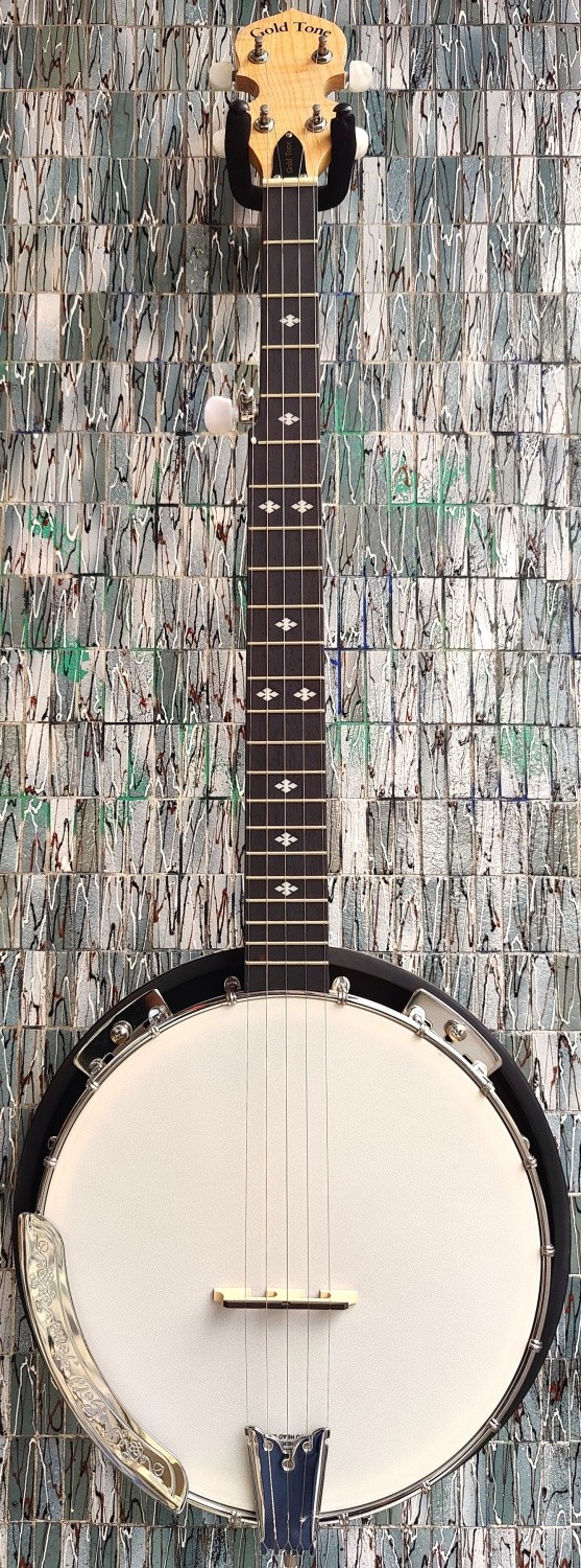 Gold Tone CC-100RW Cripple Creak Resonator Banjo with Wide Fingerboard