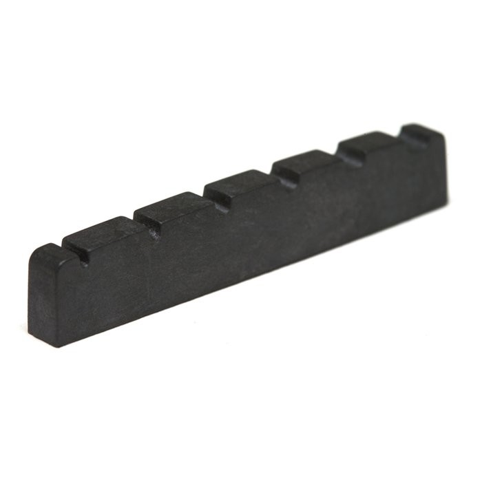 Graphtech BLACK TUSQ XL Slotted Nut 6 String Bass, PT-1600-00