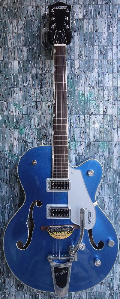 Gretsch G5420T  Electromatic Hollow Body, Single cut with Bigsby, Fairline Blue