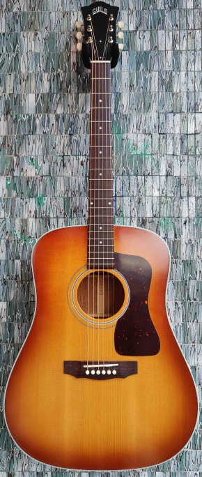 Guild USA D-40 Standard Dreadnought Acoustic, Pacific Sunset Burst