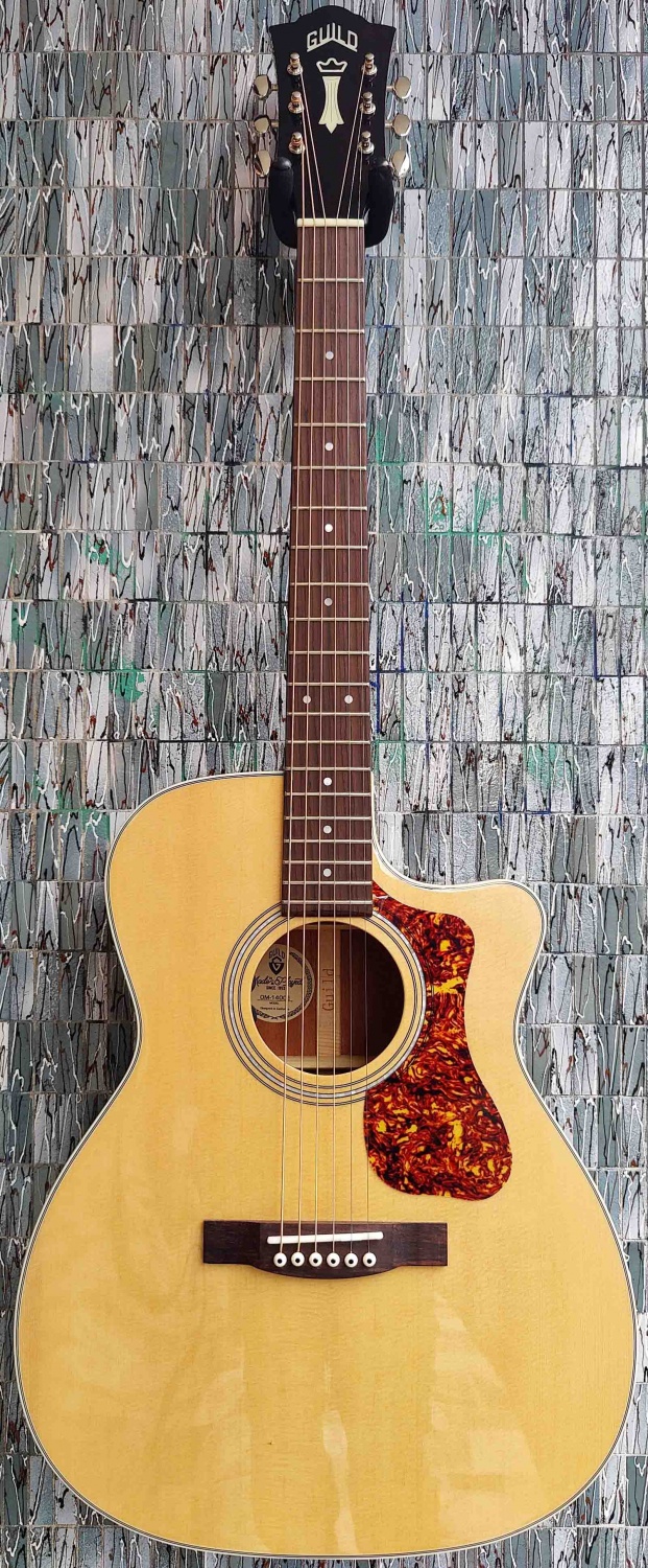 Guild Westerly Collection OM-140CE Electro-Acoustic Cutaway, Natural