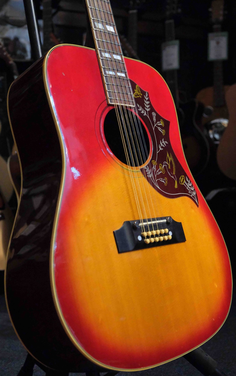 Ibanez Mid 70's 684-12 Concord Series Singing Bird 12-String Acoustic ...