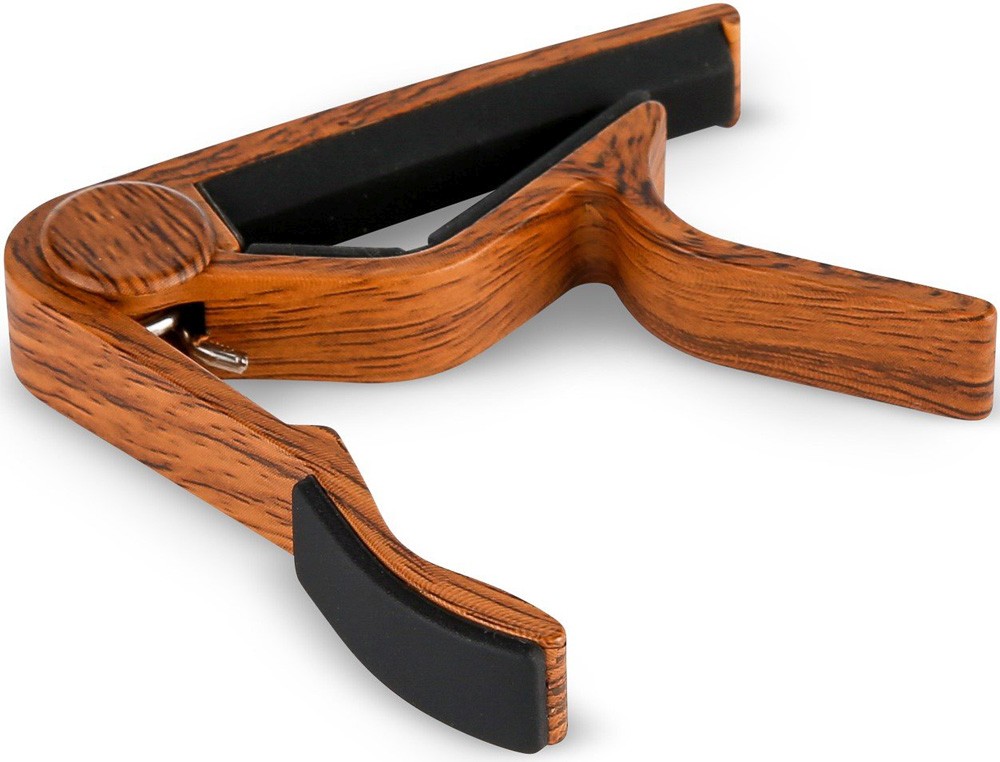 Isuzi Dark Wood Ukulele Capo DW-UC1