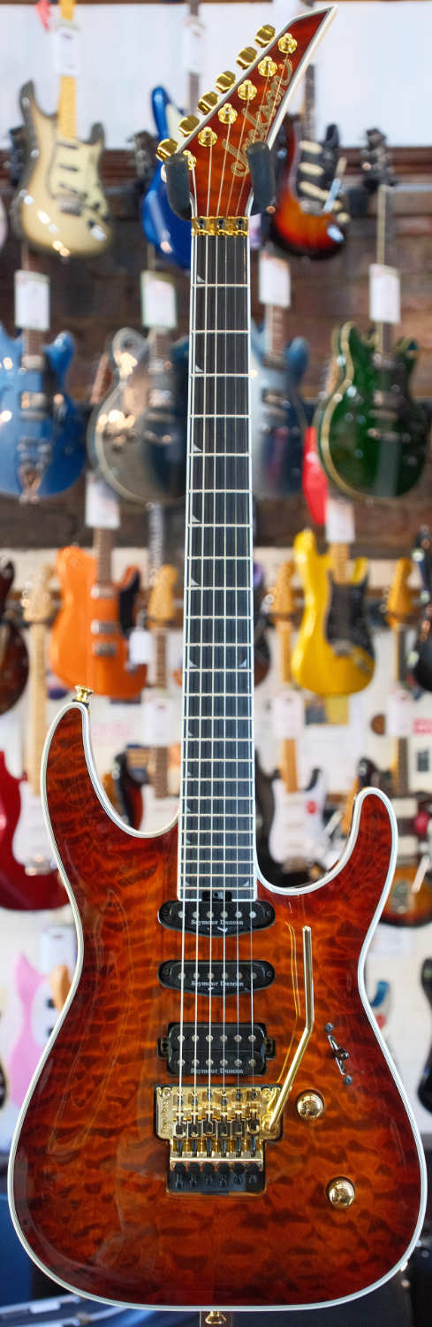 Jackson Pro Plus Series Soloist SLA3Q, Ebony Fingerboard