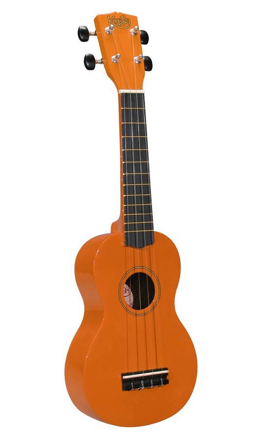 Korala UKS-30-OR Soprano Ukulele, Orange