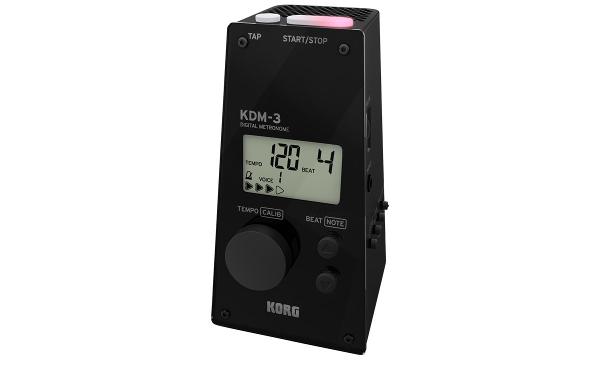 Korg KDM-3 Digital Metronome, Black