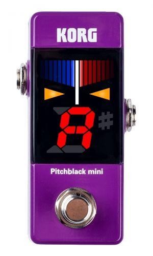 Korg Pitchblack Mini Pedal Tuner, Purple