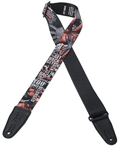 Levy's Leathers MPL2-011 Polyester Guitar Strap, Get Back