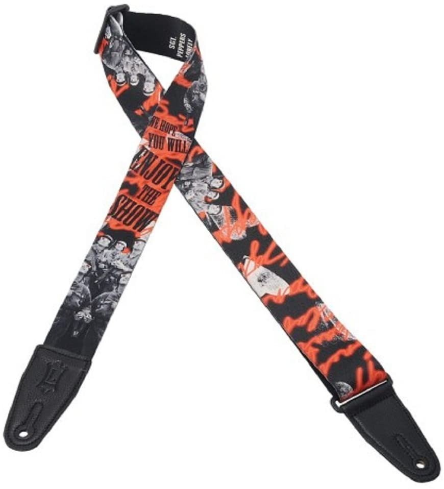Levy's Leathers MPL2-014 Polyester Guitar Strap, SGT Peppers