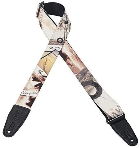 Levy's Leathers MPL2-017 Polyester Guitar Strap, In My Life