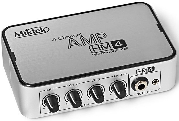 Miktek HM4 Four Channel Personal Monitor Headphone Amp