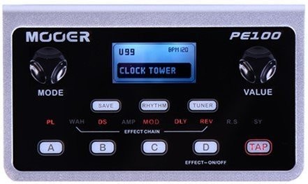 Mooer PE100 Portable Effects Processor