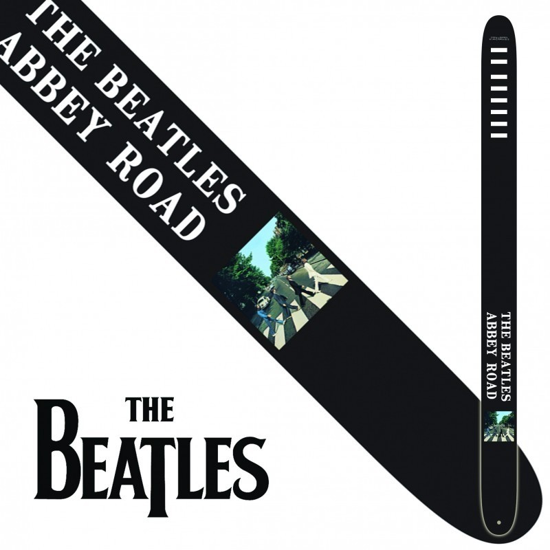 Perri's The Beatles leather-effect vinyl 2.5'' Strap - Abbey Road Photo P25TB6074