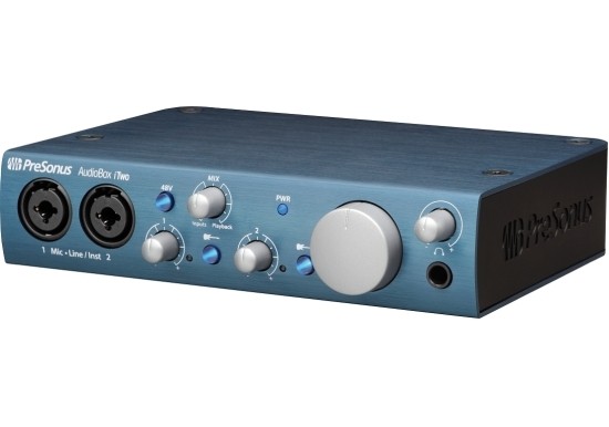 PreSonus AudioBox iTwo USB Audio Interface, Blue