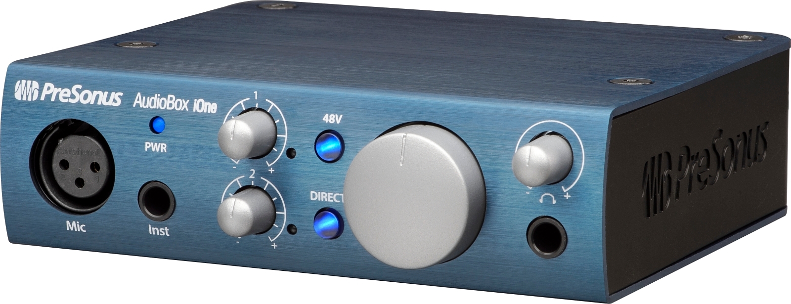 PreSonus AudioBox iOne USB Audio Interface, Blue