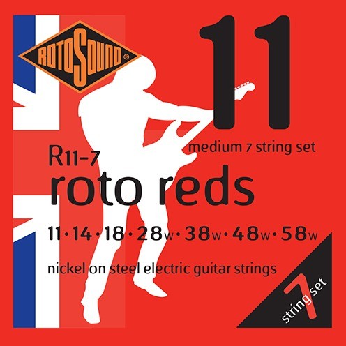 Roto Reds Medium 7-String