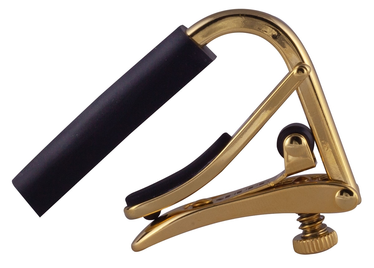 Shubb C1g Capo Royale for Steel String Guitar, Gold