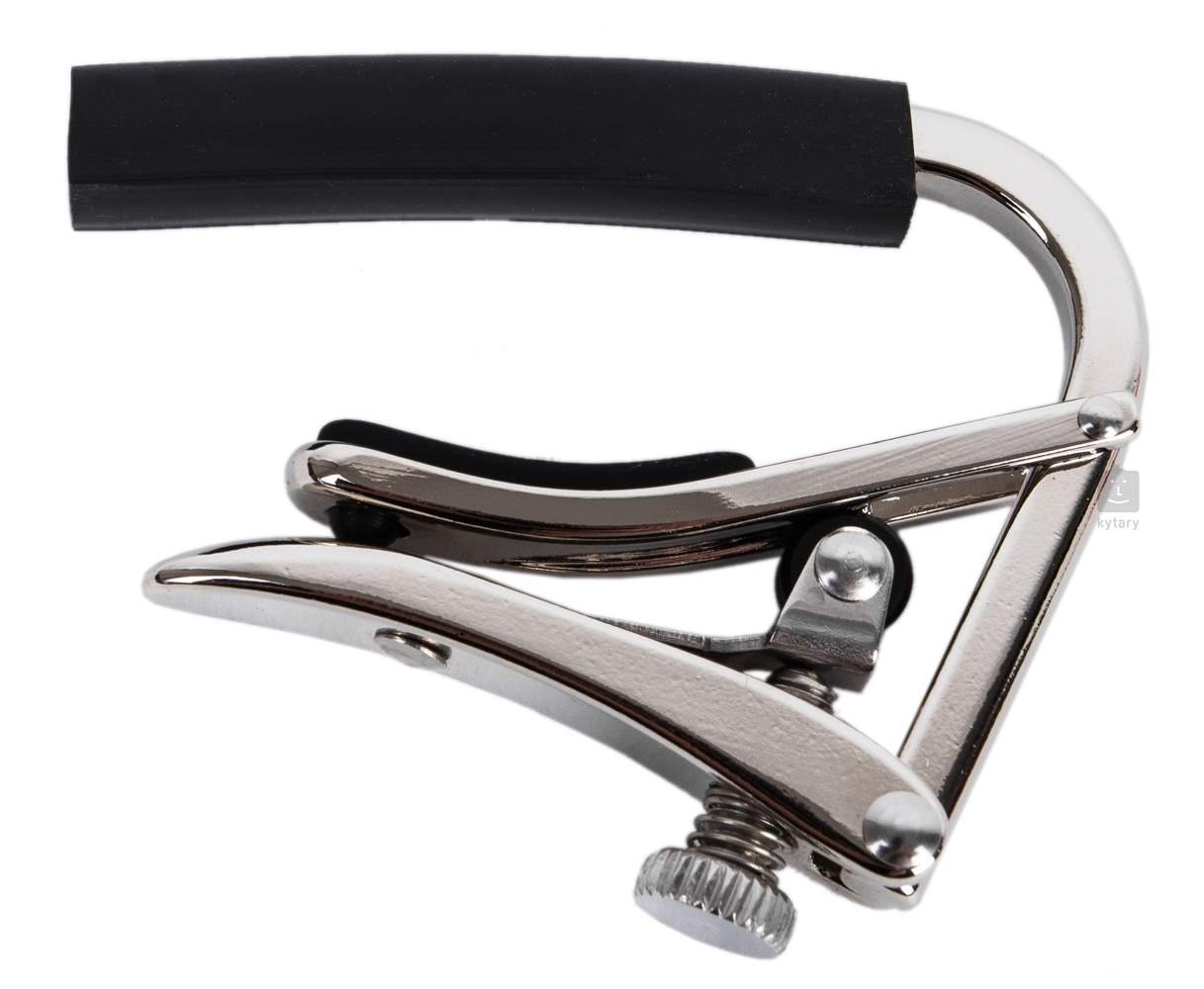 Shubb C4 Standard Capo for 7.25'' Radius Fretboard, Polished Nickel