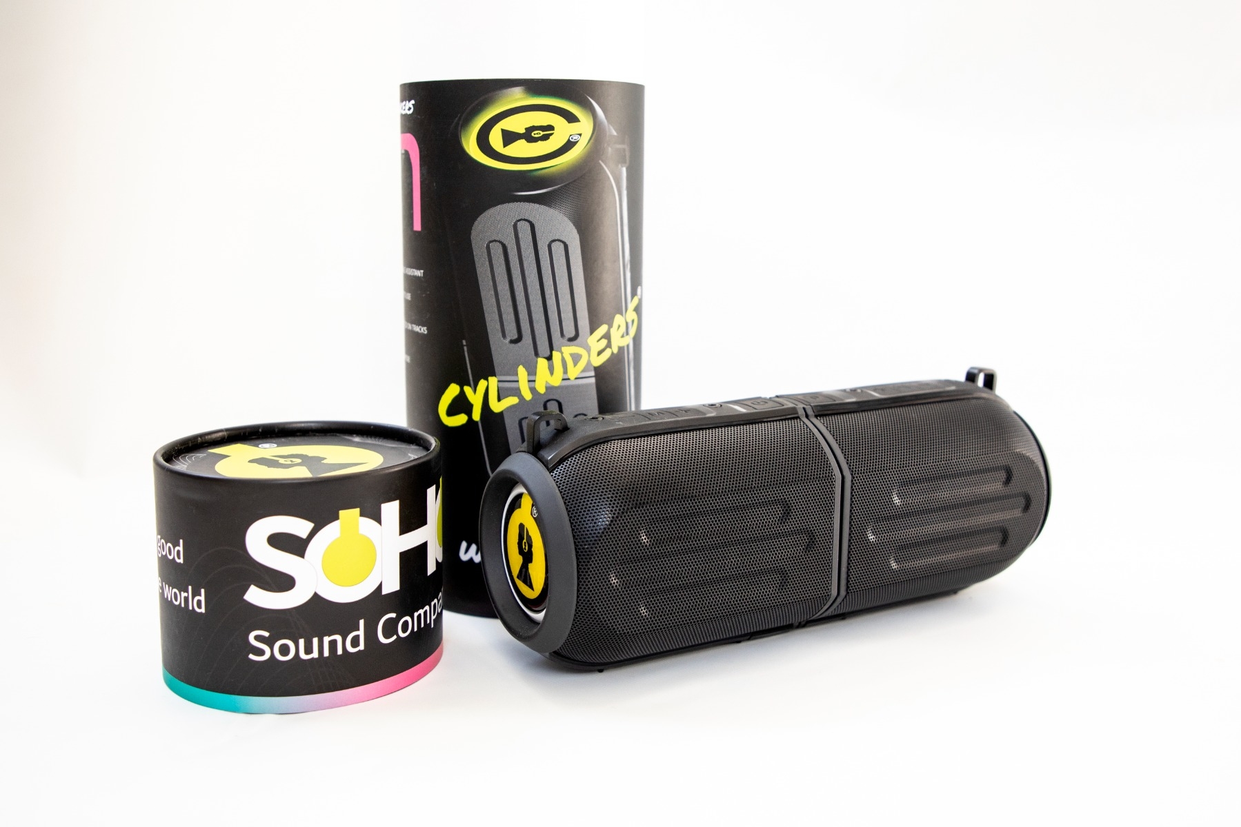Soho Sound Company Cylinders Wireless Bluetooth Speakers