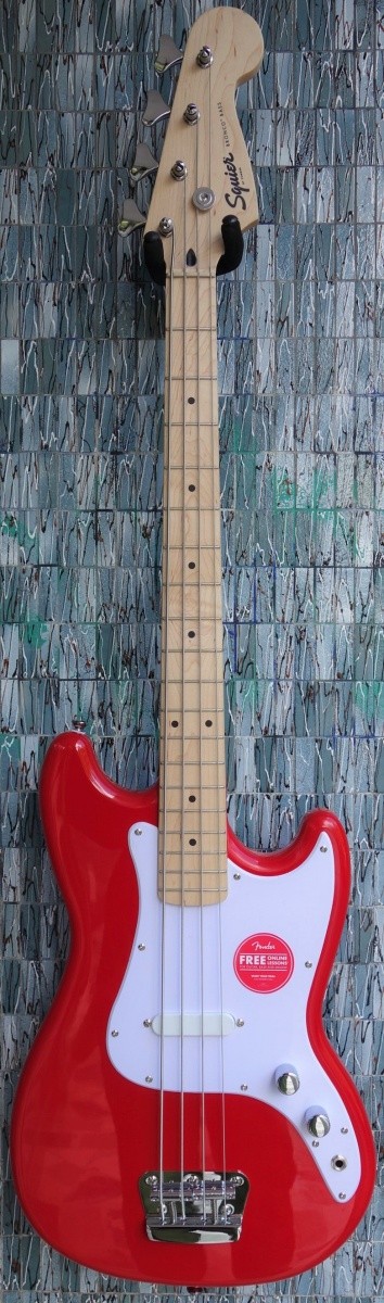 Squier Bronco Bass, Torino Red