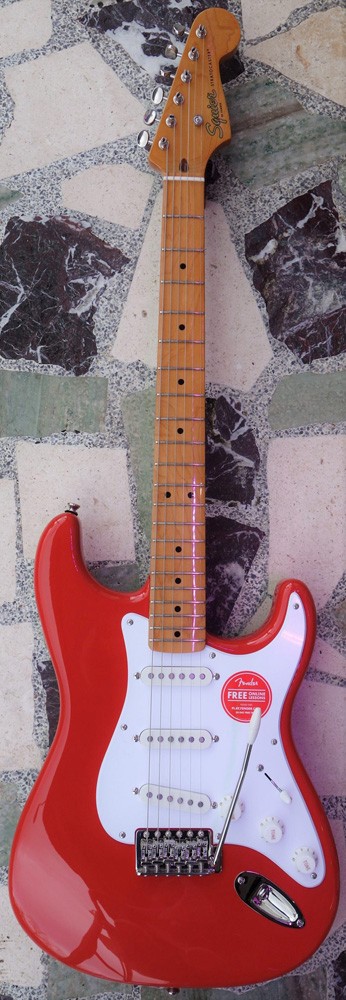 Squier Classic Vibe 50s Stratocaster, Fiesta Red