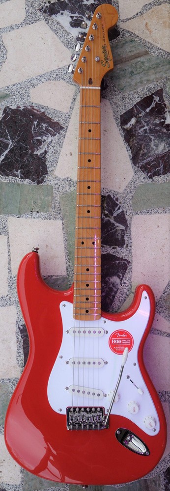 Squier Classic Vibe '50s Stratocaster, Fiesta Red