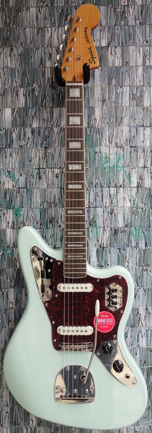 Squier Classic Vibe '70s Jaguar, Laurel Fingerboard, Surf Green