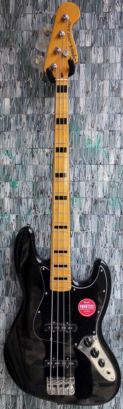 Squier Classic Vibe '70s Jazz Bass, Black