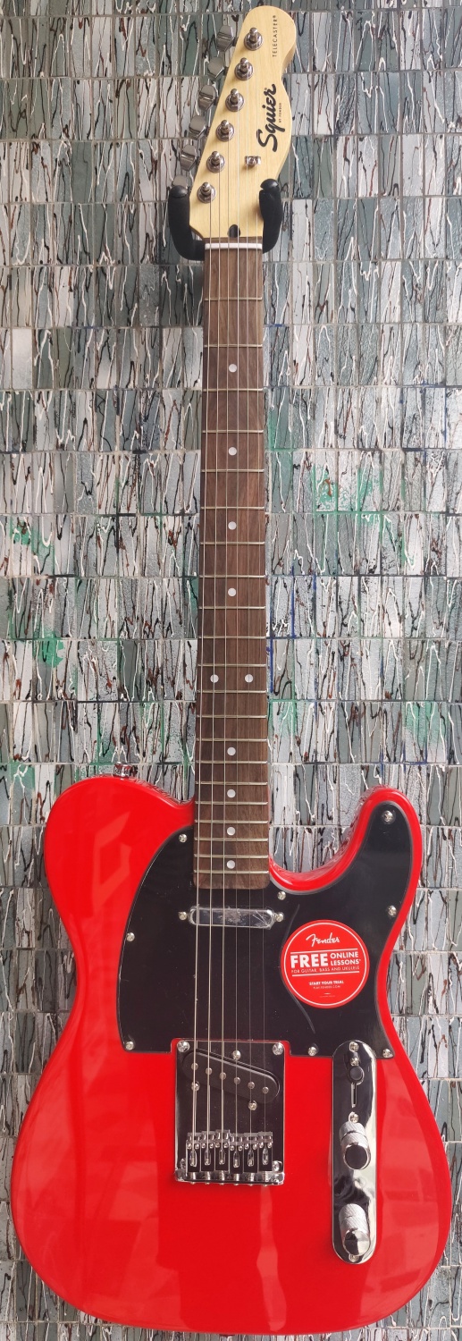 Squier Sonic Telecaster, Laurel Fingerboard, Torino Red