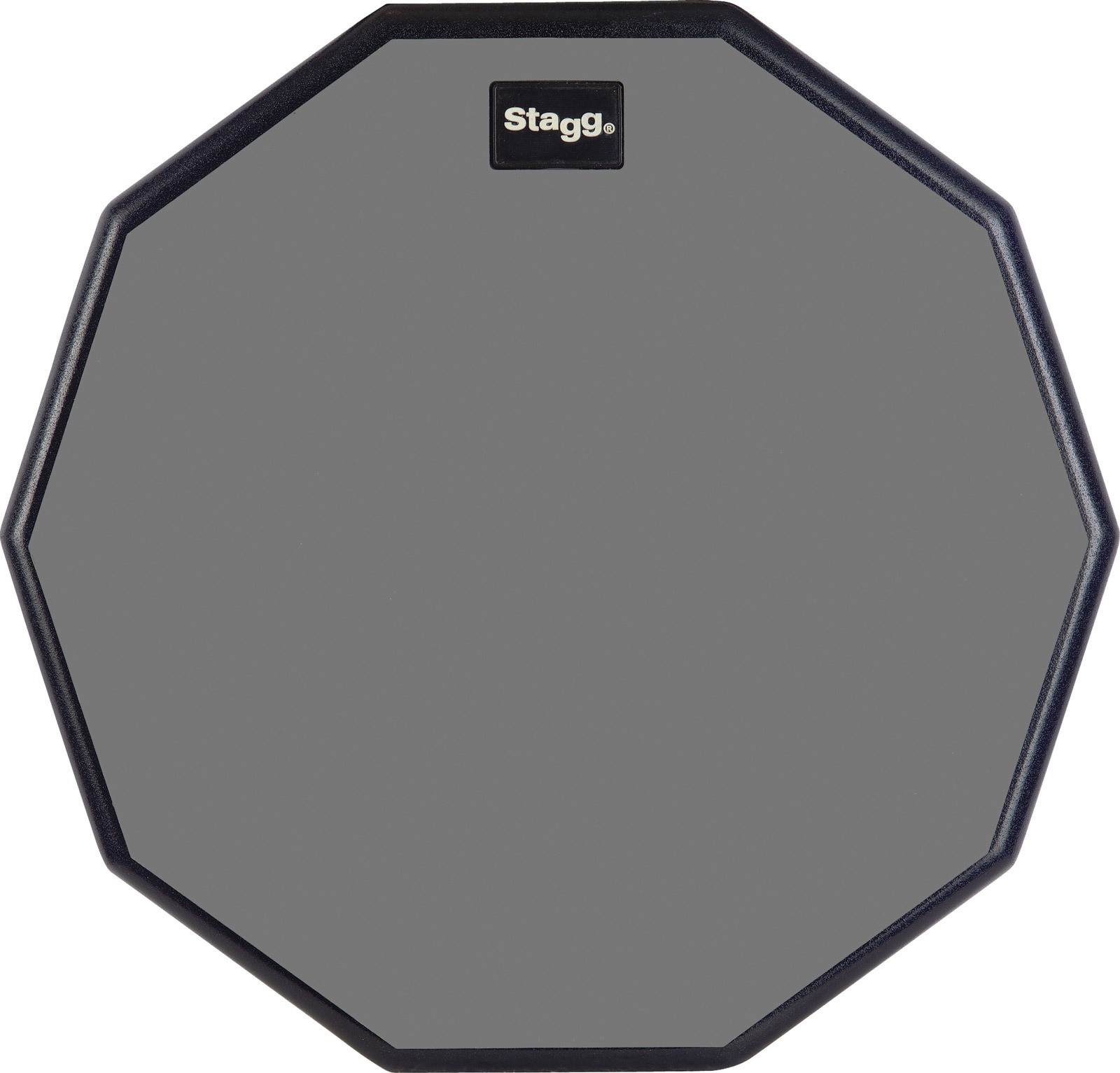 Stagg 12'' Desktop Practice Pad, Ten-Sided