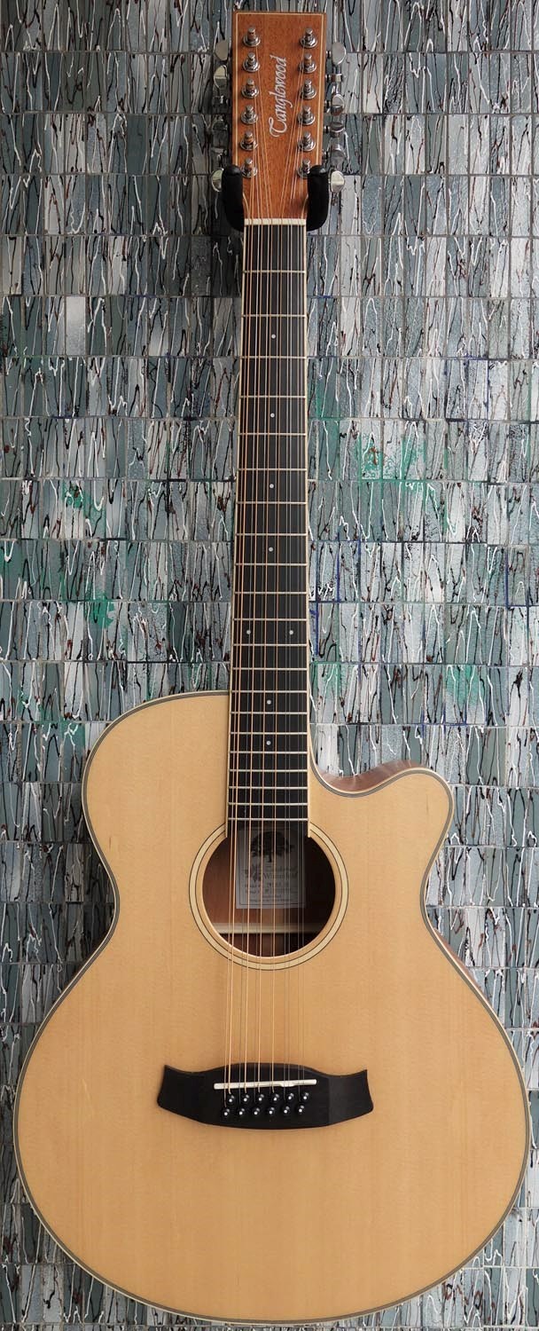 Tanglewood TW12CE Winterleaf Series Electro-Acoustic 12 String Super Folk Cutaway