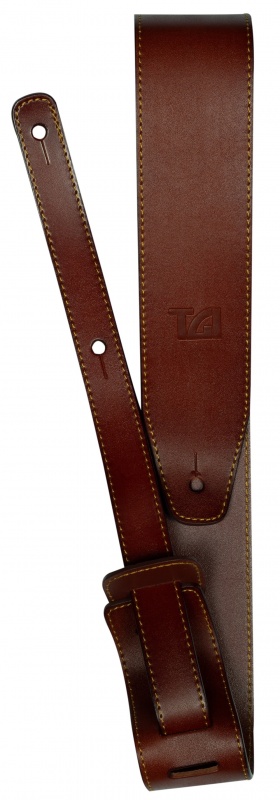 TGI Leather Guitar Strap, Brown