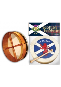Waltons 8'' Bodhran, Scottish Flag