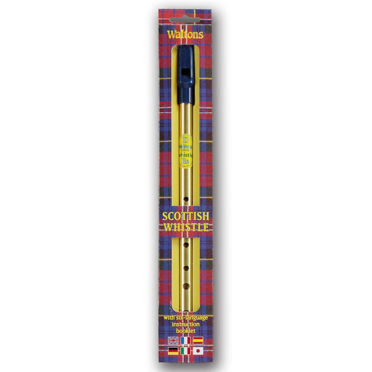 Waltons Single Scottish Tin Whistle, Key of D