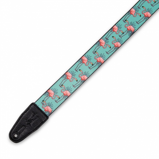 Levy's Leather's Flamingos Guitar Strap MPD2-121