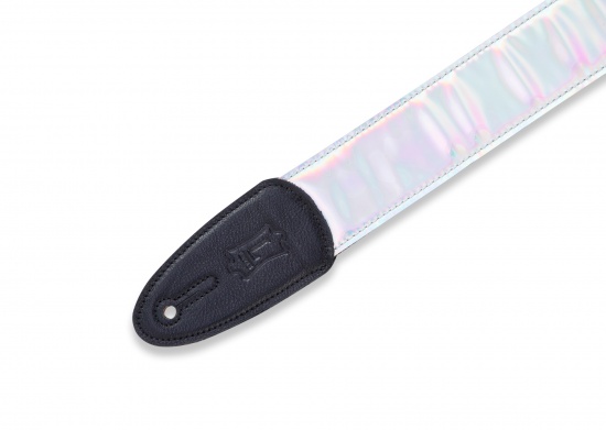 Levy's Leather's Rebel Series Iridescent Guitar Strap M7SC-SIL