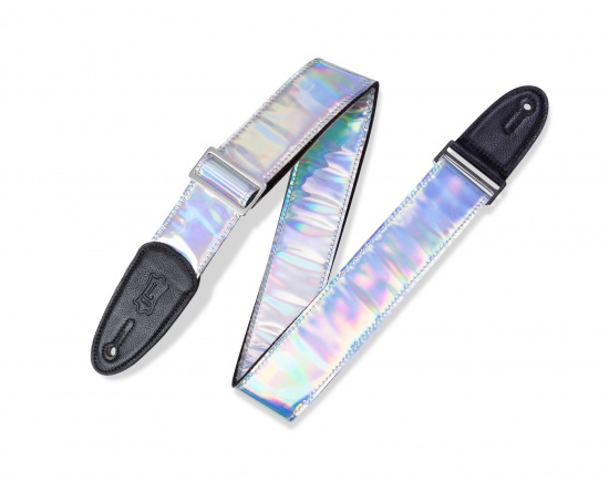 Levy's Leather's Rebel Series Iridescent Guitar Strap M7SC-SIL