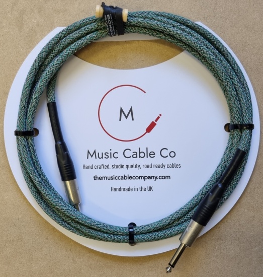 Music Cable Co Instrument Cable CoreM 3m Straight-to-Straight, Camouflage