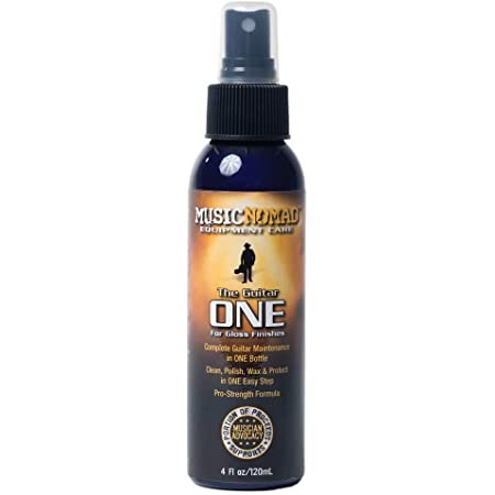 Music Nomad MN103 The Guitar ''ONE'' - All in 1 Cleaner, Polish, Wax for Gloss Finishes