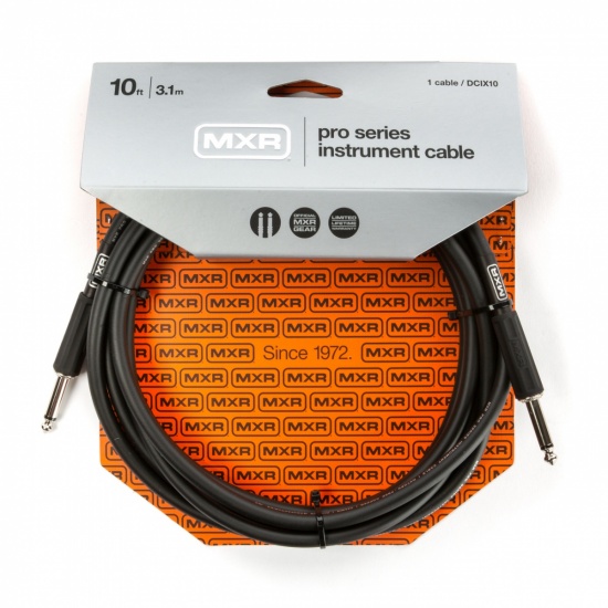 MXR 10ft Pro Series Instrument Cable - Straight to Straight