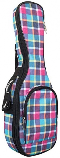 Octopus Soprano Ukulele Gig Bag, Tartan Fusion UK55S-508