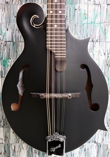 Ozark 2355 F Model Mandolin, Black