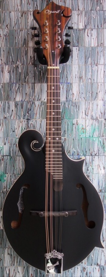 Ozark 2355 F Model Mandolin, Black