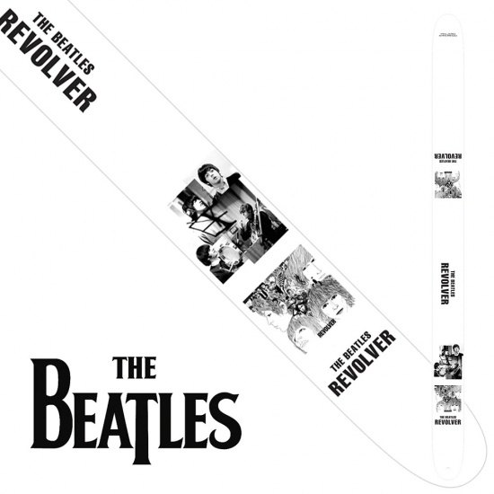 Perri's P25TB6077 The Beatles leather-effect vinyl 2.5'' Strap - Revolver