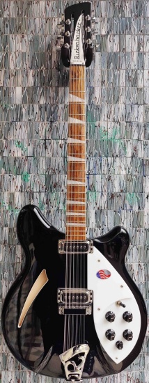 Rickenbacker 360/12 12-String Electric Guitar, Jetglo