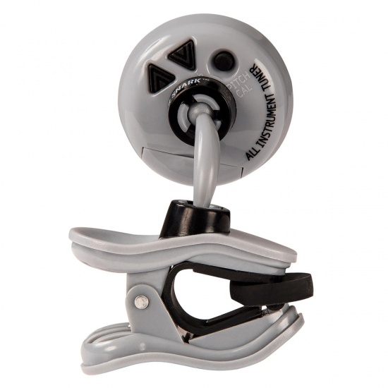 Snark SIL1 Silver Clip-on Chromatic Tuner for Guitar, Bass & Violins