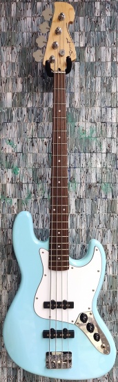 Spear J-Bass Guitar, Blue