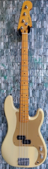 Squier 40th Anniversary Precision Bass, Vintage Edition, Satin Vintage Blonde