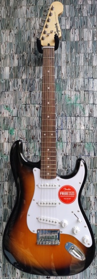 Squier Bullet Stratocaster HT, Laurel Fingerboard, Brown Sunburst